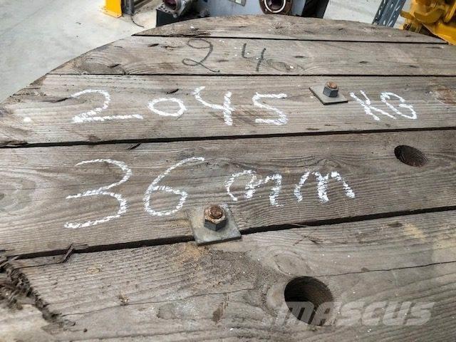  Stålwire Ø36 mm Crane parts and equipment