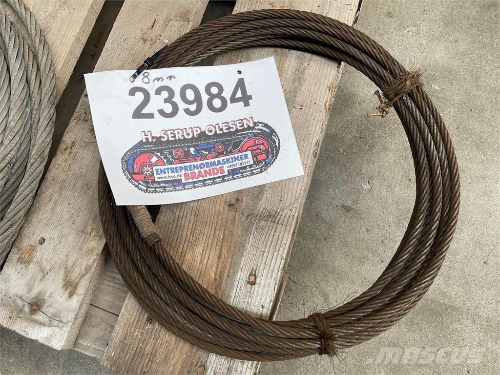  Stålwire Ø8 mm Части и оборудване за кранове
