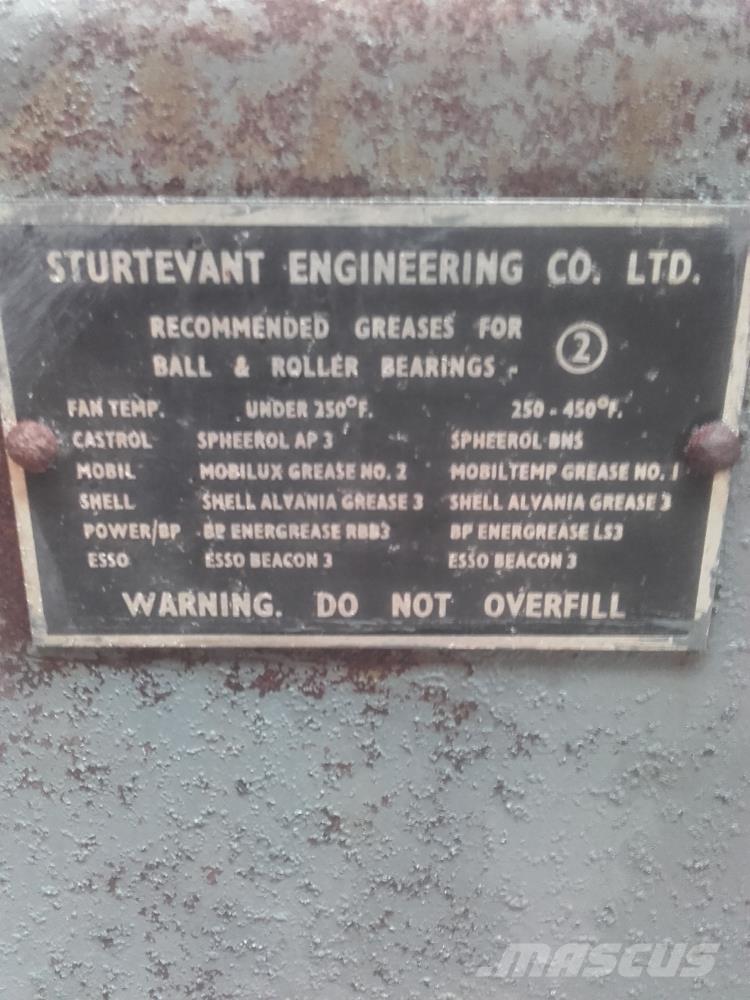  Sturtevant vandpumpe Водни помпи
