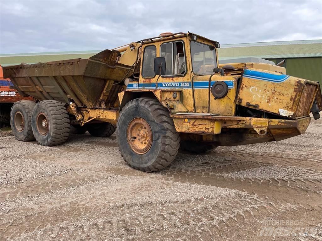 Volvo 861 dumper til ophug Странични самосвали