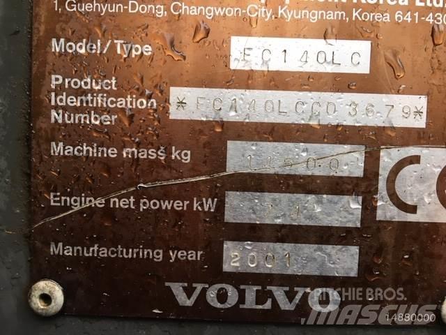 Volvo EC140LC Верижен екскаватор