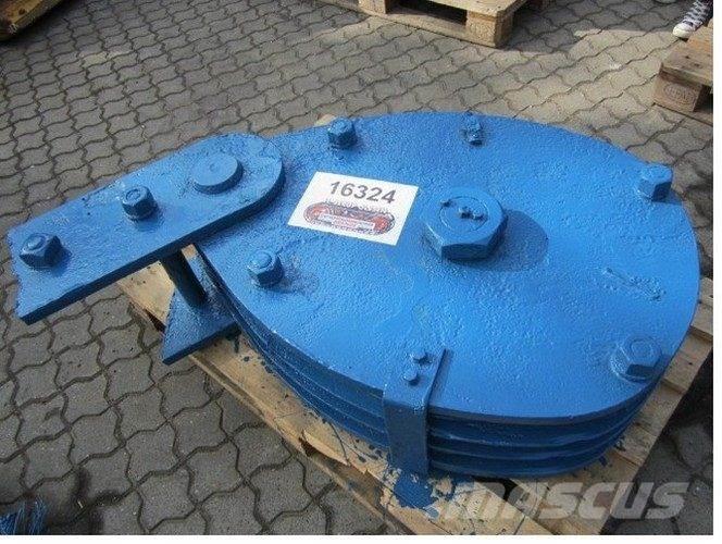  Wireblok - 3 wirehjul Части и оборудване за кранове
