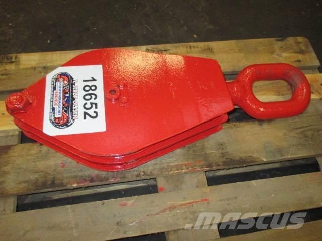  Wireblok - ca. 20 ton Части и оборудване за кранове
