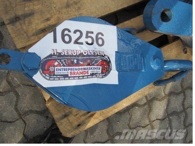  Wireblok - intet wirehjul Части и оборудване за кранове
