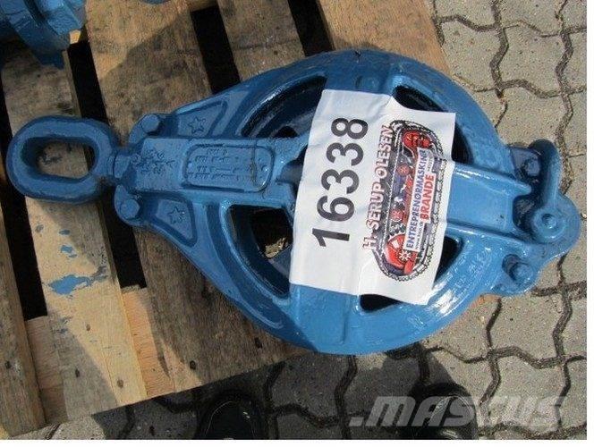  Wireblok - med svirvel - 5 ton Части и оборудване за кранове
