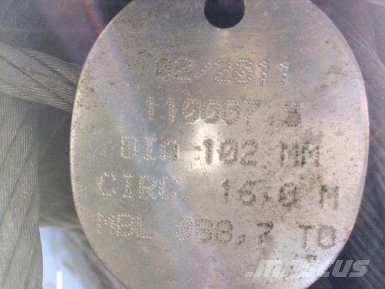  Wiresling Ø102 mm Части и оборудване за кранове
