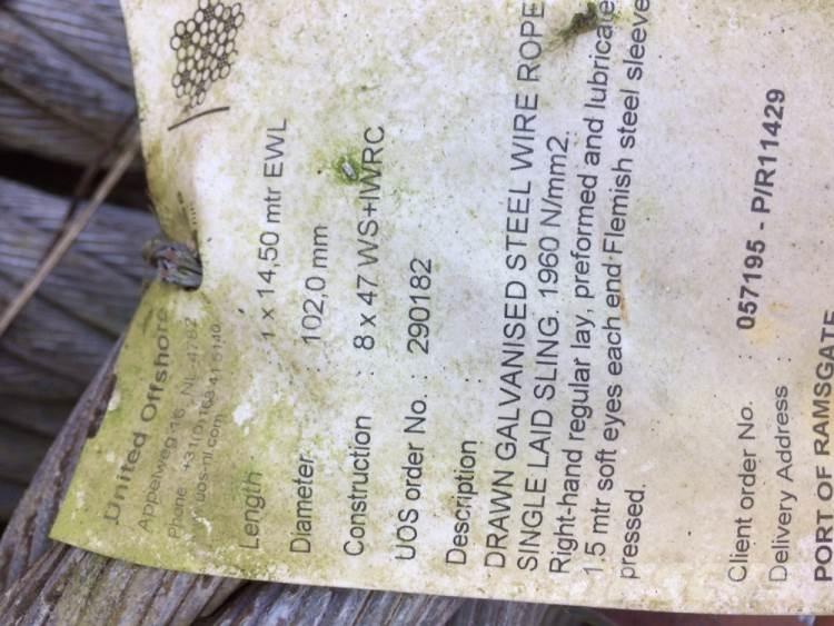  Wiresling Ø102 mm Части и оборудване за кранове
