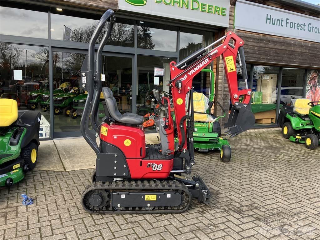 Yanmar SV08 Верижен екскаватор