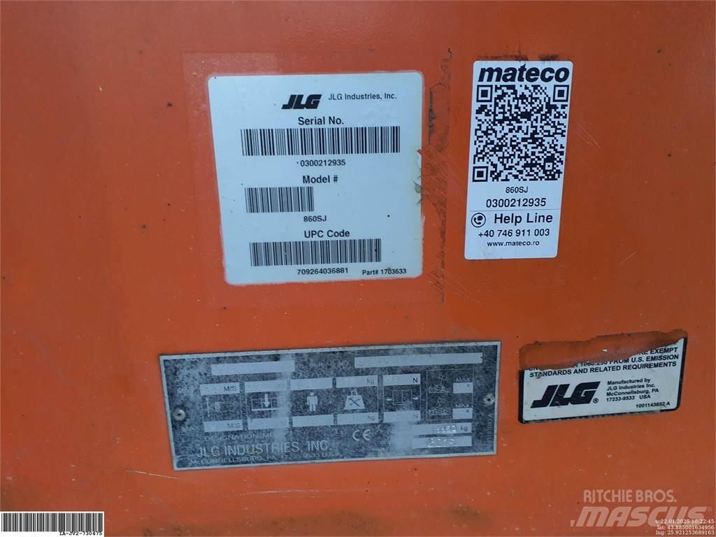 JLG 860SJ Съчленени стрелови подемници