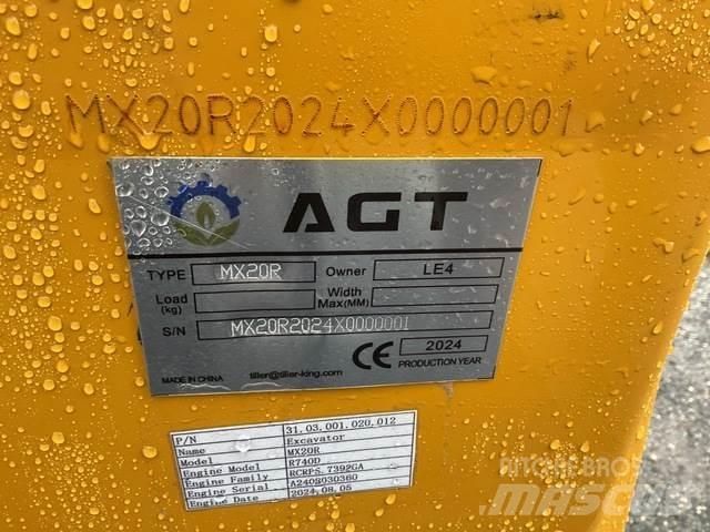 AGT MX20R Верижен екскаватор