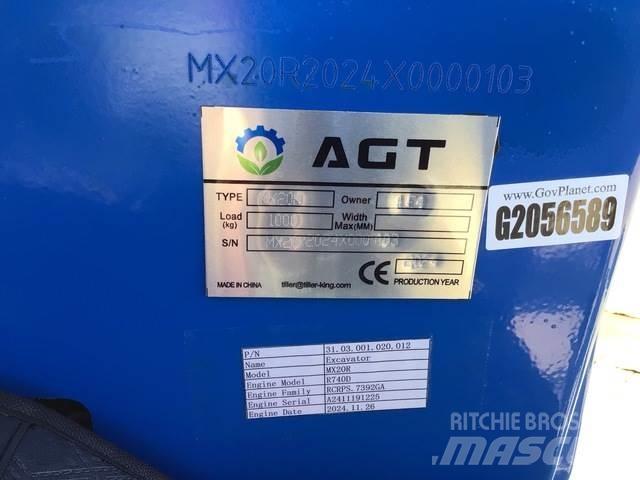 AGT MX20R Верижен екскаватор