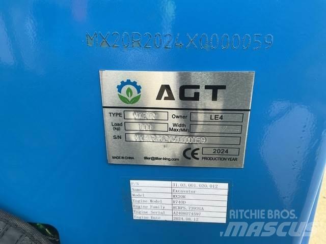 AGT MX20R Верижен екскаватор