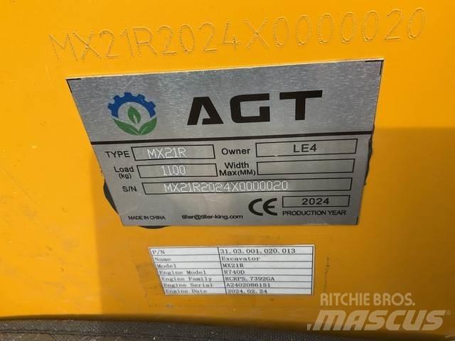 AGT MX21R Верижен екскаватор