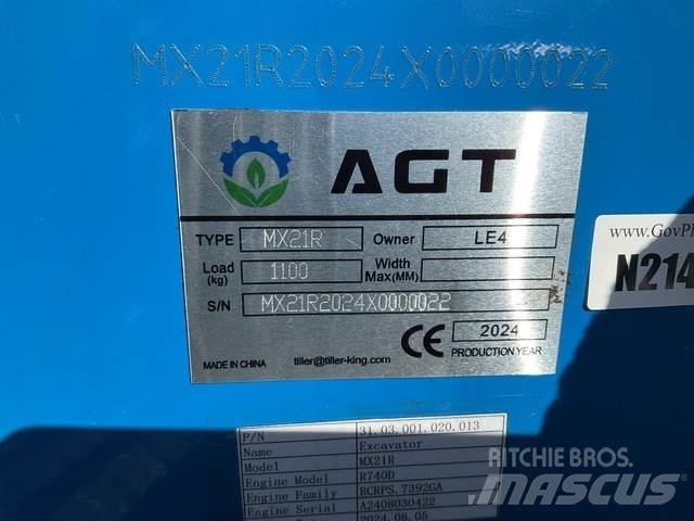 AGT MX21R Верижен екскаватор