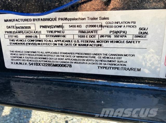  Appalachian Самосвални ремаркета
