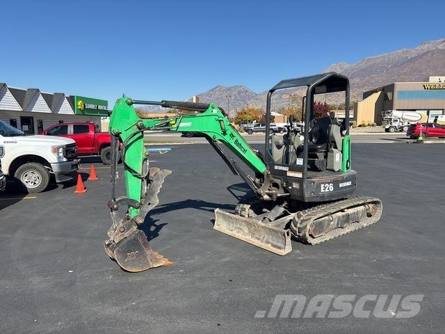 Bobcat E26 Верижен екскаватор