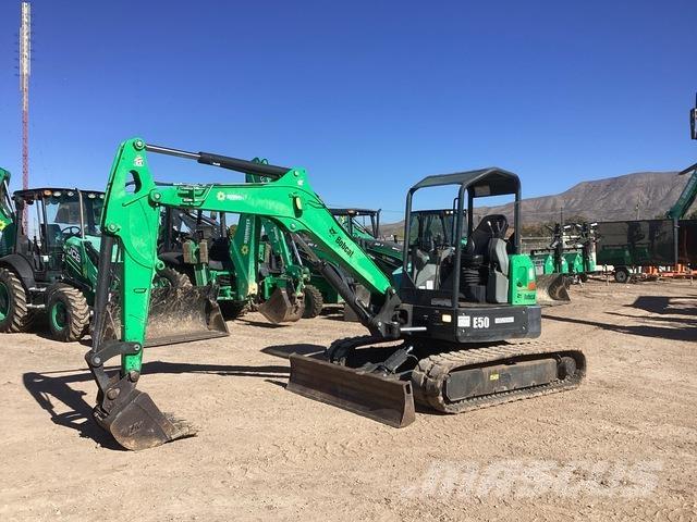 Bobcat E50 Верижен екскаватор