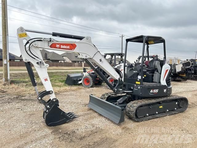 Bobcat E55 Верижен екскаватор