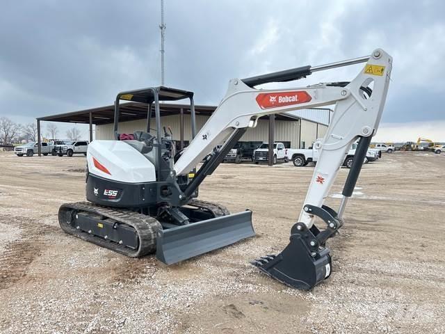 Bobcat E55 Верижен екскаватор
