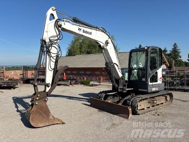Bobcat E80A Верижен екскаватор