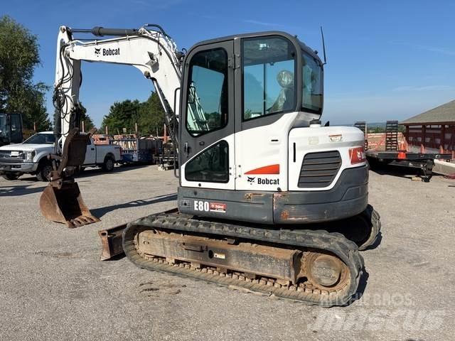 Bobcat E80A Верижен екскаватор