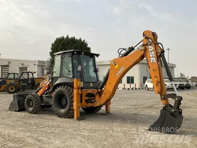 CASE 570SV Товарач със заден ексватор