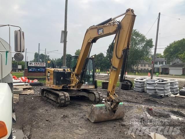 CAT 308 CR Верижен екскаватор