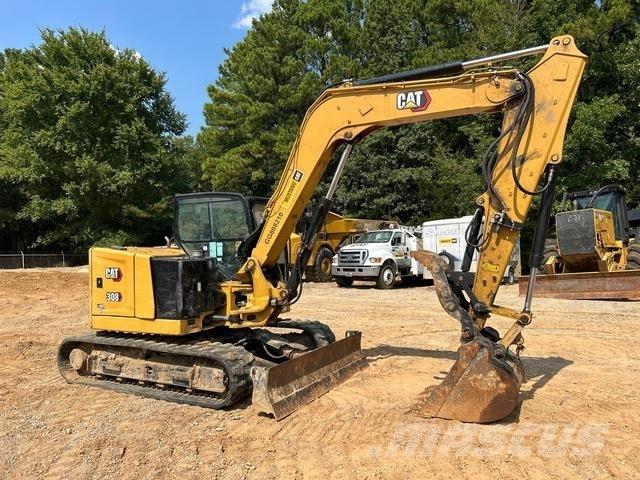 CAT 308 CR Верижен екскаватор