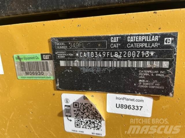 CAT 349FL Верижен екскаватор