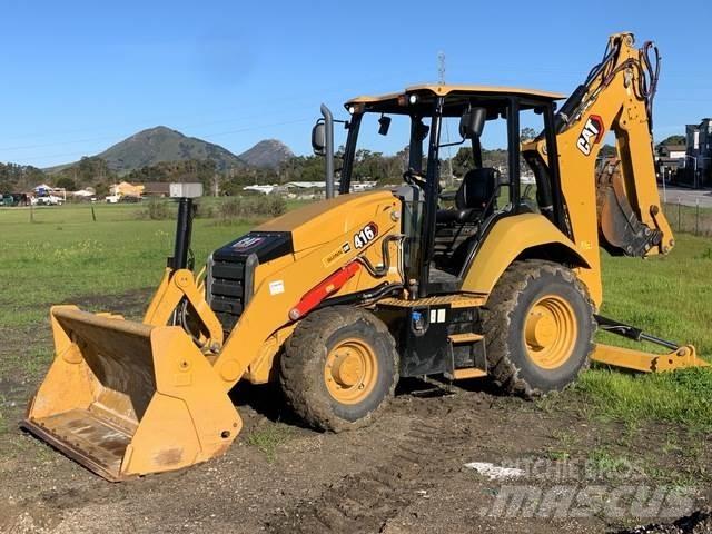 CAT 416 Товарач със заден ексватор