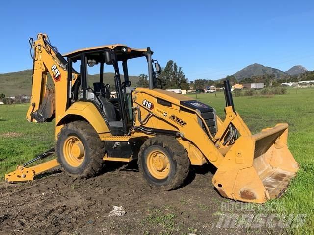 CAT 416 Товарач със заден ексватор
