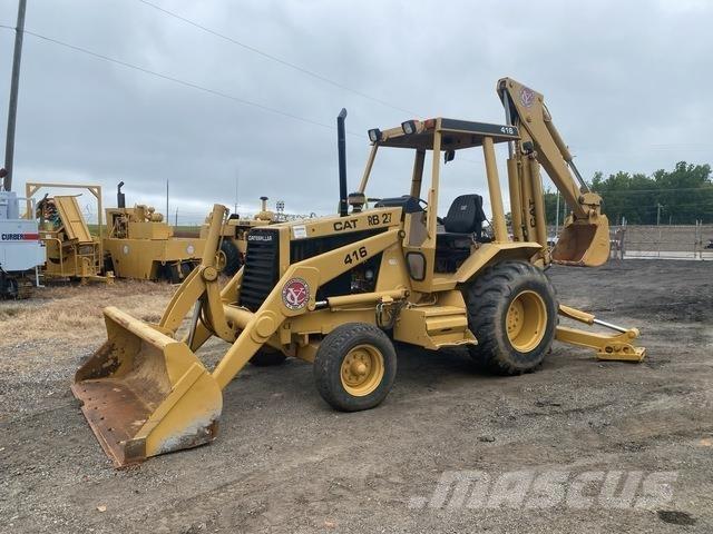 CAT 416 Товарач със заден ексватор