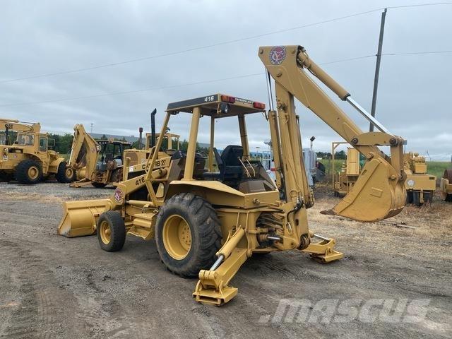 CAT 416 Товарач със заден ексватор