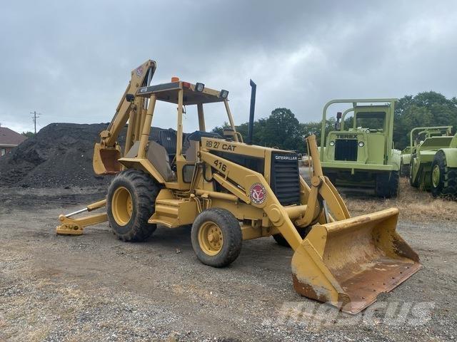 CAT 416 Товарач със заден ексватор