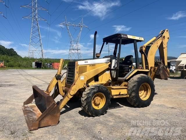 CAT 416B Товарач със заден ексватор