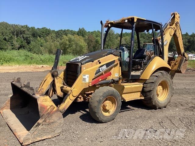 CAT 416E Товарач със заден ексватор