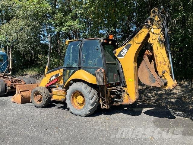 CAT 416E Товарач със заден ексватор