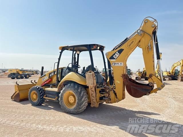 CAT 416F Товарач със заден ексватор