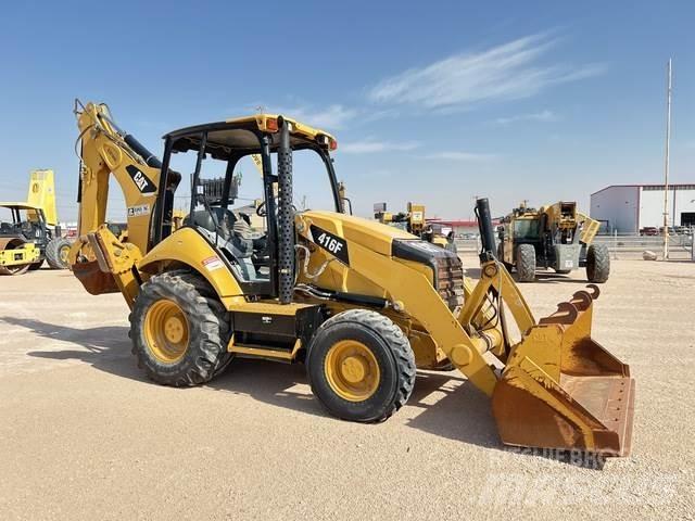 CAT 416F Товарач със заден ексватор