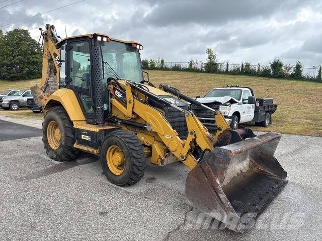 CAT 420F2 IT Товарач със заден ексватор