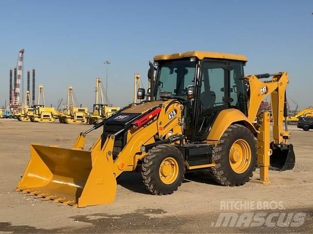 CAT 424 Товарач със заден ексватор