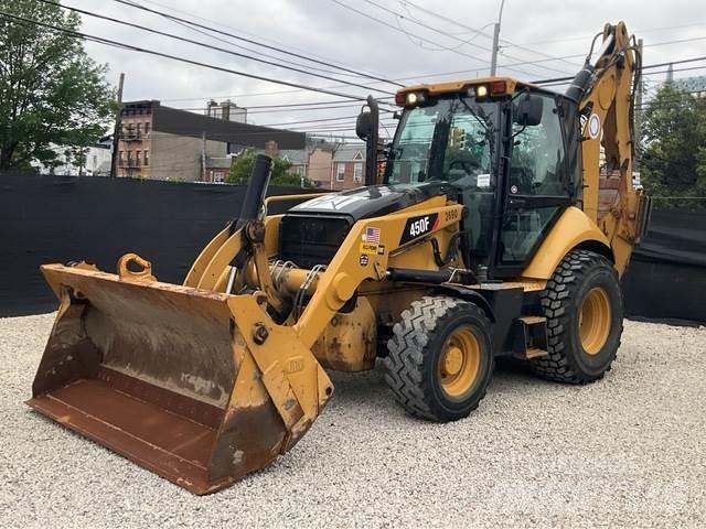 CAT 450F Товарач със заден ексватор