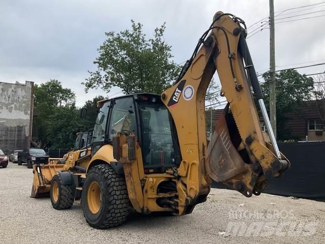 CAT 450F Товарач със заден ексватор