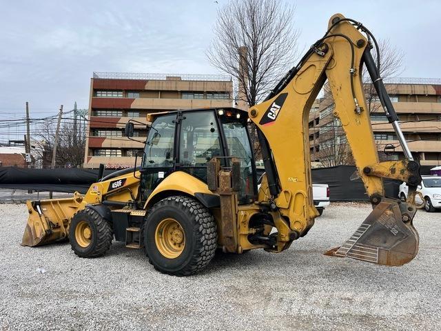 CAT 450F Товарач със заден ексватор