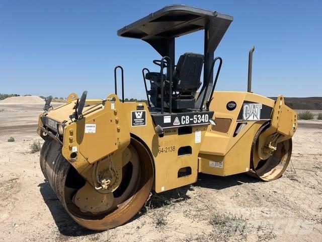 CAT CB-534D Двойни барабанни ролки
