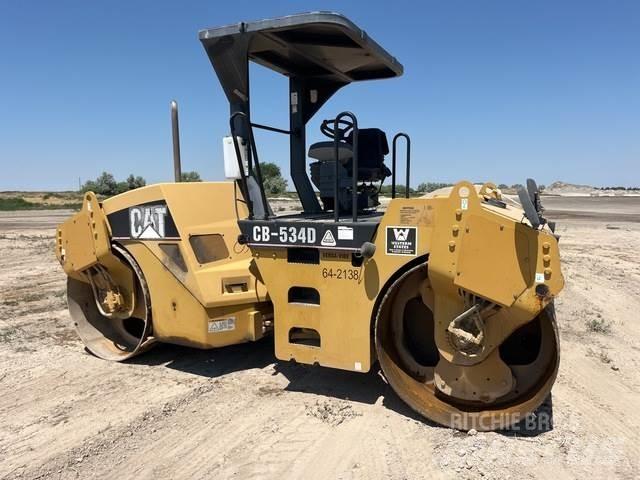 CAT CB-534D Двойни барабанни ролки
