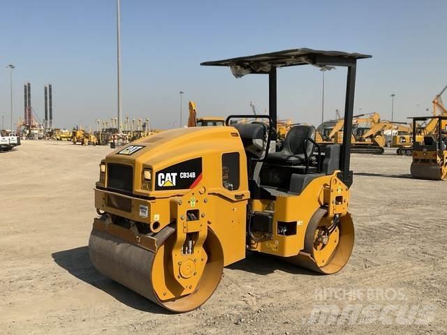 CAT CB34B Двойни барабанни ролки
