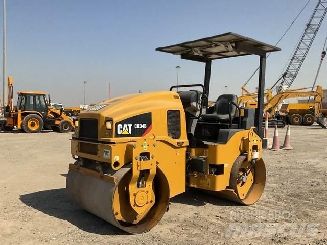 CAT CB34B Двойни барабанни ролки
