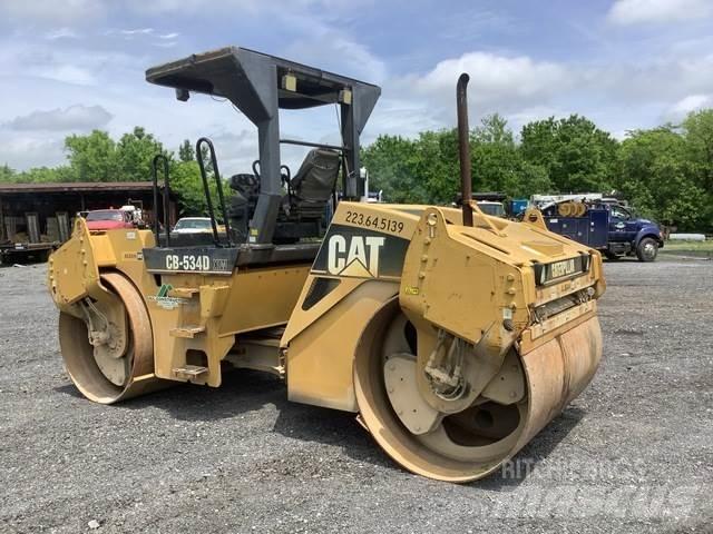 CAT CB534D XW Двойни барабанни ролки
