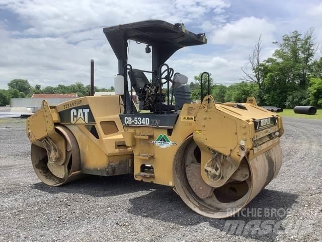 CAT CB534D XW Двойни барабанни ролки
